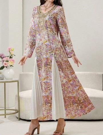Rochie lunga SHEIN, mix culori