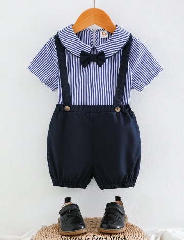 Compleu Shein Kids, bleumarin