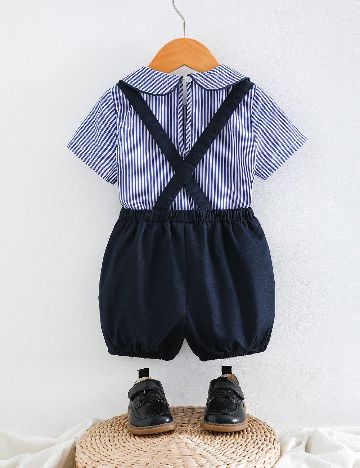 Compleu Shein Kids, bleumarin