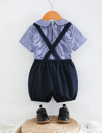 Compleu Shein Kids, bleumarin