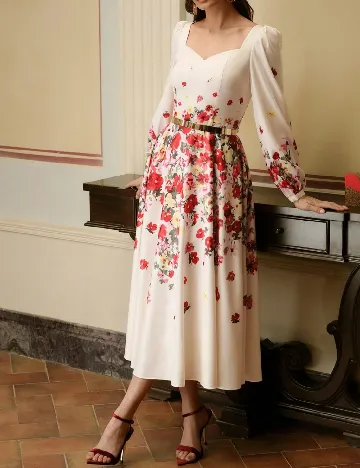 Rochie medie MOTF, floral