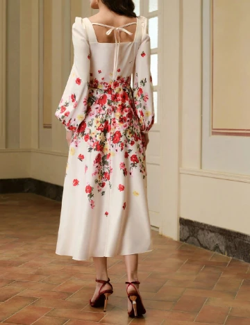 Rochie medie MOTF, floral
