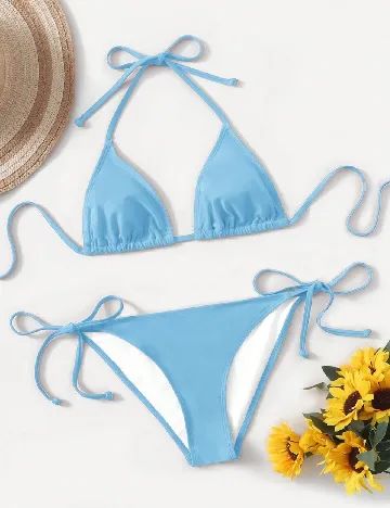 Costum de baie SHEIN, albastru