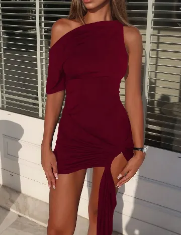 Rochie scurta SHEIN, visiniu