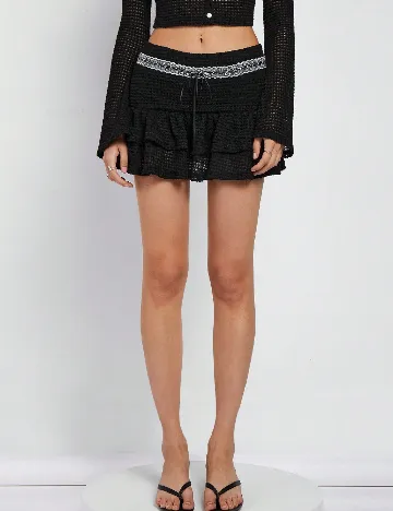 Fusta SHEIN, negru