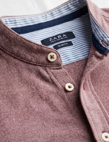 Tricou Zara, visiniu