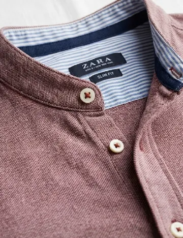 Tricou Zara, visiniu