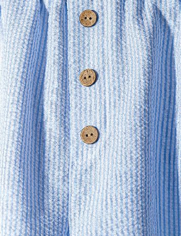 Pantaloni scurti SHEIN CURVE, albastru