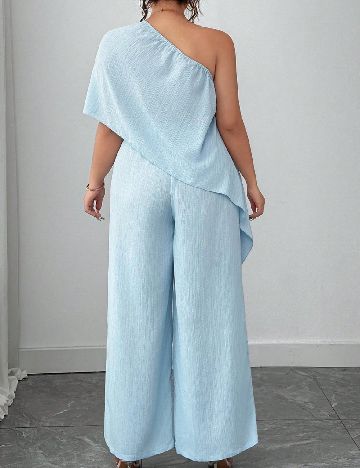 Compleu SHEIN CURVE, albastru