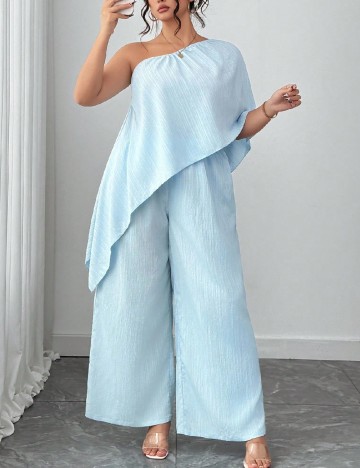 Compleu SHEIN CURVE, albastru