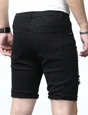 Pantaloni scurti SHEIN, negru