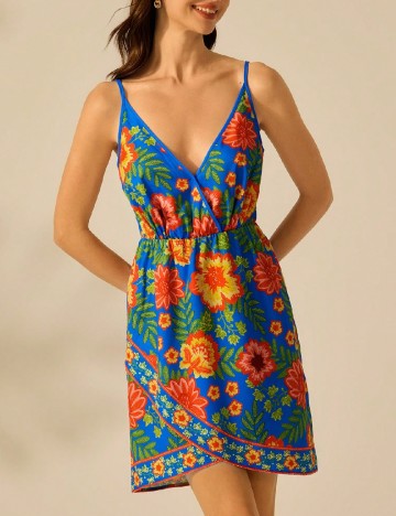 Rochie scurta SHEIN, mix culori