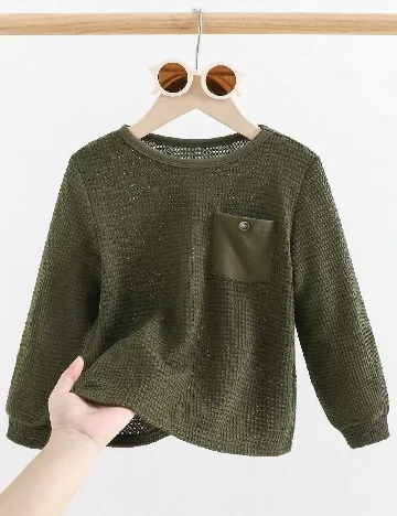 Bluza Cozy Pixies, verde