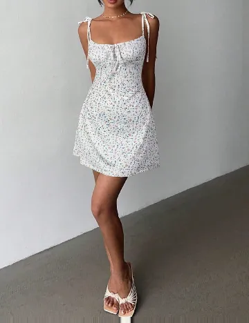 Rochie scurta SHEIN, alb