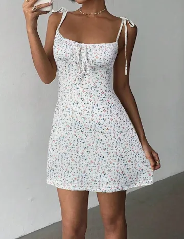 Rochie scurta SHEIN, alb