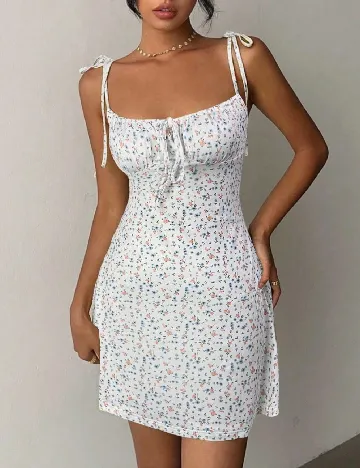 Rochie scurta SHEIN, alb