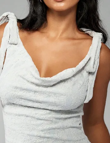 Rochie scurta SHEIN, gri