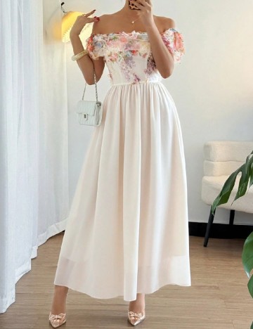 Rochie lunga SHEIN, alb