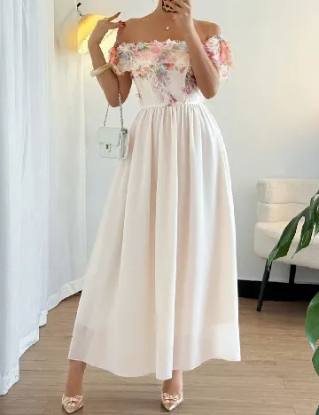 Rochie lunga SHEIN, alb