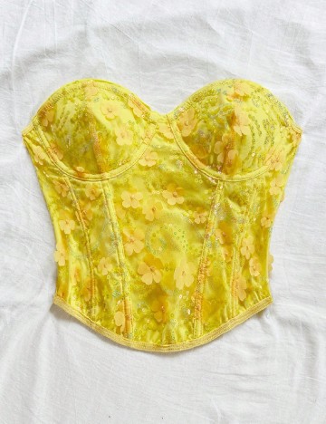 Corset SHEIN, galben