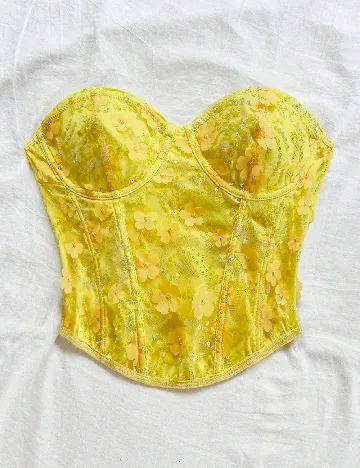 Corset SHEIN, galben