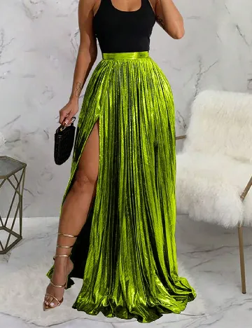 Fusta SHEIN, verde