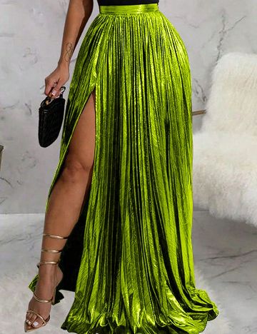 Fusta SHEIN, verde