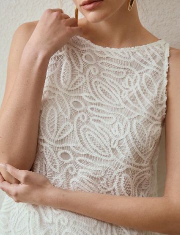 Bluza MOTF, alb