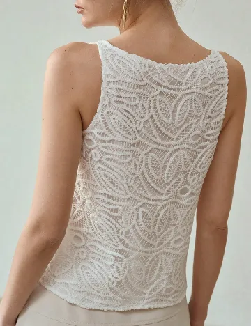 Bluza MOTF, alb