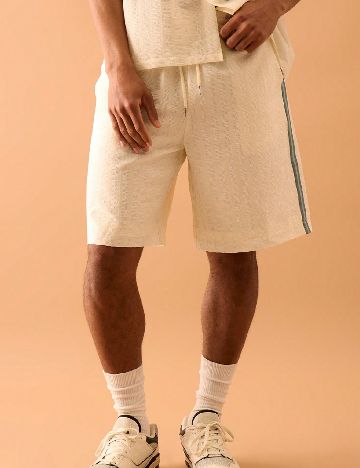Pantaloni scurti Musero, crem
