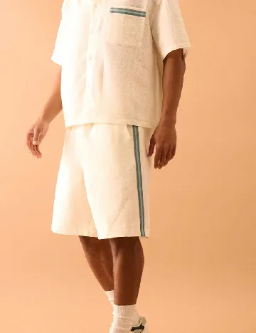 Pantaloni scurti Musero, crem