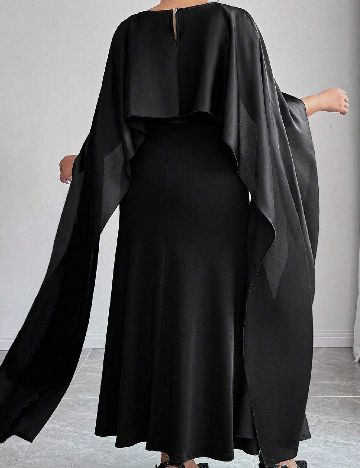 Rochie lunga SHEIN CURVE, negru