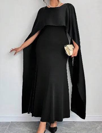 Rochie lunga SHEIN CURVE, negru