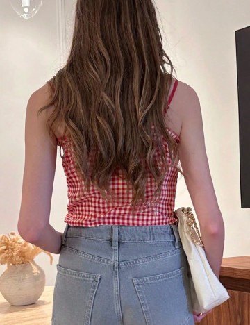 Top SHEIN, rosu
