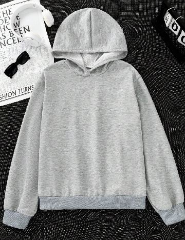 Hanorac Shein Kids, gri
