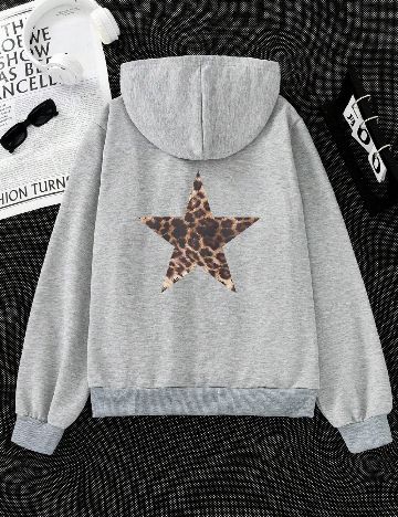 Hanorac Shein Kids, gri