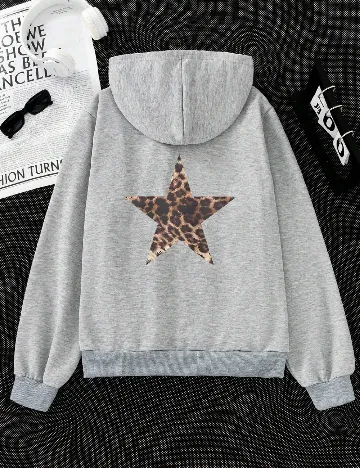 Hanorac Shein Kids, gri
