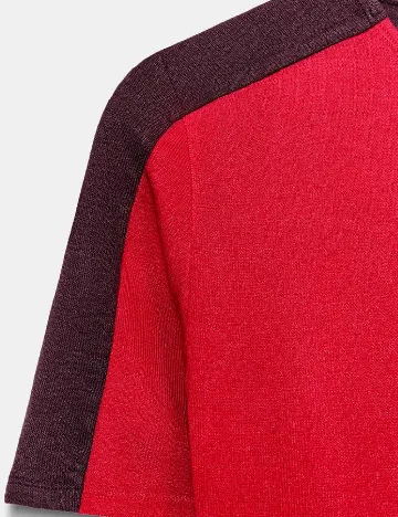 Tricou Zara, rosu/mov