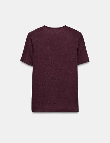 Tricou Zara, rosu/mov