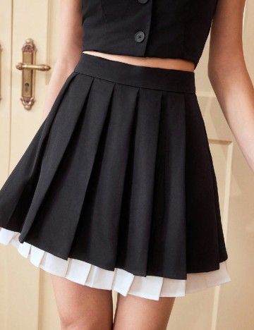 Fusta SHEIN, negru