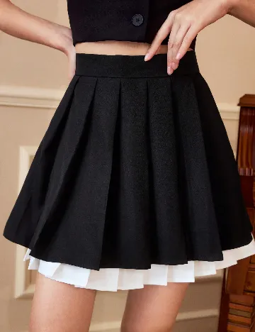 Fusta SHEIN, negru