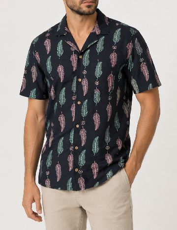Camasa Pull&Bear, negru