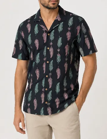 Camasa Pull&Bear, negru