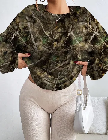 Bluza SHEIN, verde