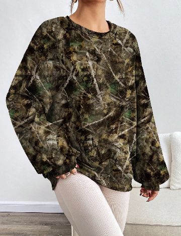 Bluza SHEIN, verde