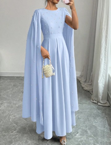 Rochie lunga SHEIN, albastru