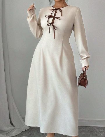 Rochie lunga SHEIN CURVE, bej