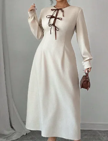 Rochie lunga SHEIN CURVE, bej