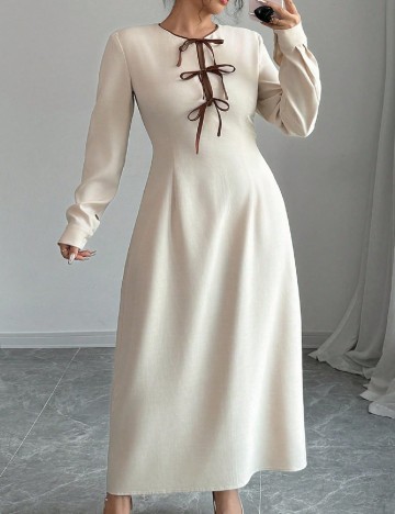 Rochie lunga SHEIN CURVE, bej