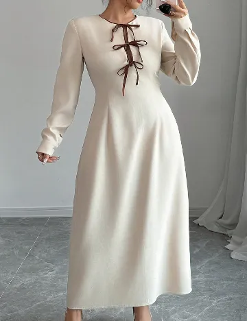 Rochie lunga SHEIN CURVE, bej